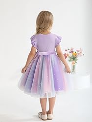 Sinhoon Toddler Girl Tulle Dress Summer Ruffle