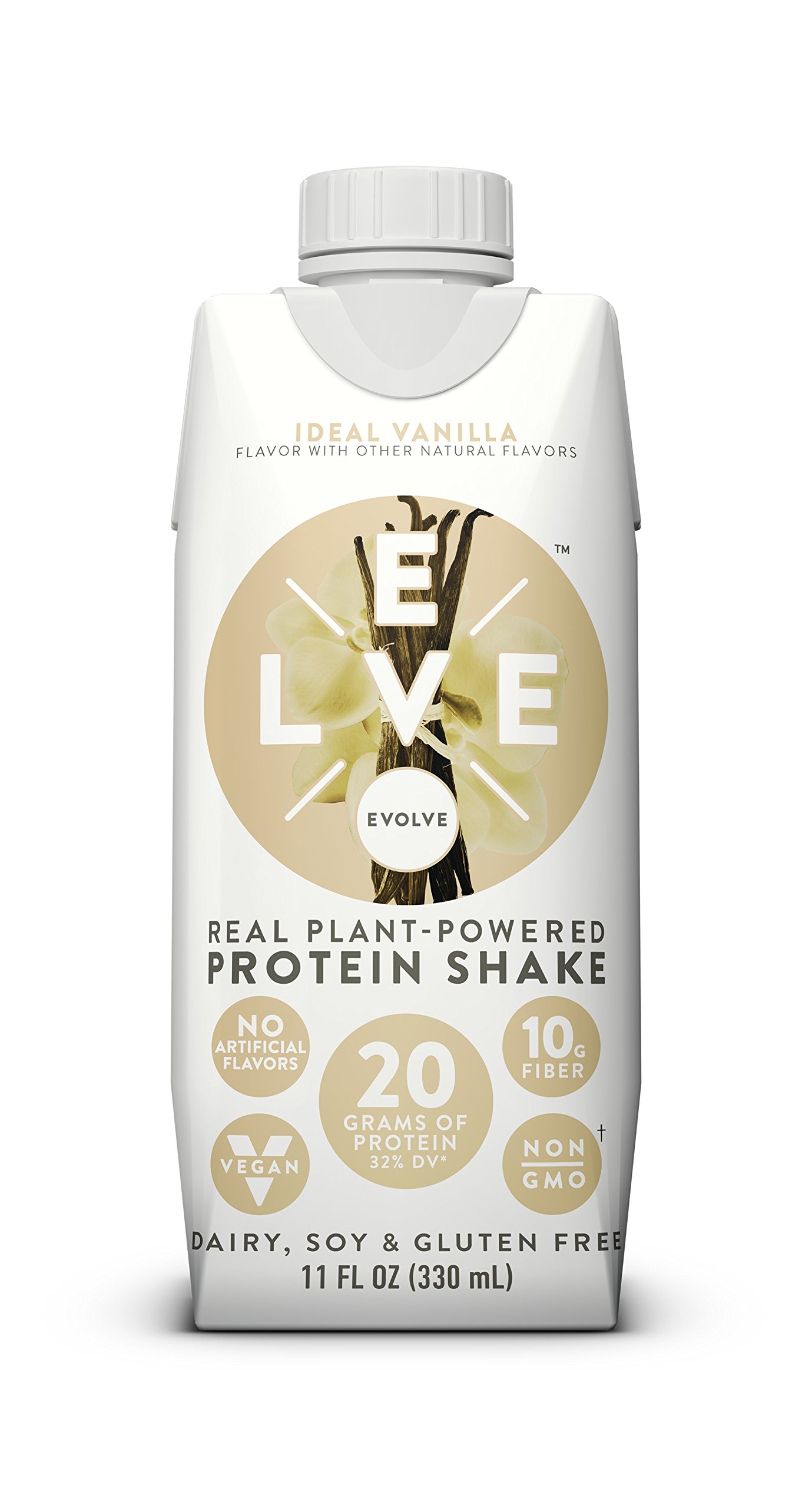 Evolve Protein Shake, Mellow Mocha, 20g Protein, 11 FL OZ