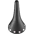 ROCKBROS Bike Seat, Vintage Bicycle Seat, Waterproof Bike Saddle, Comfortable Bike Seat for Men & Women, Classic Lite Bike Seat Replacement Suitable for City Cycling