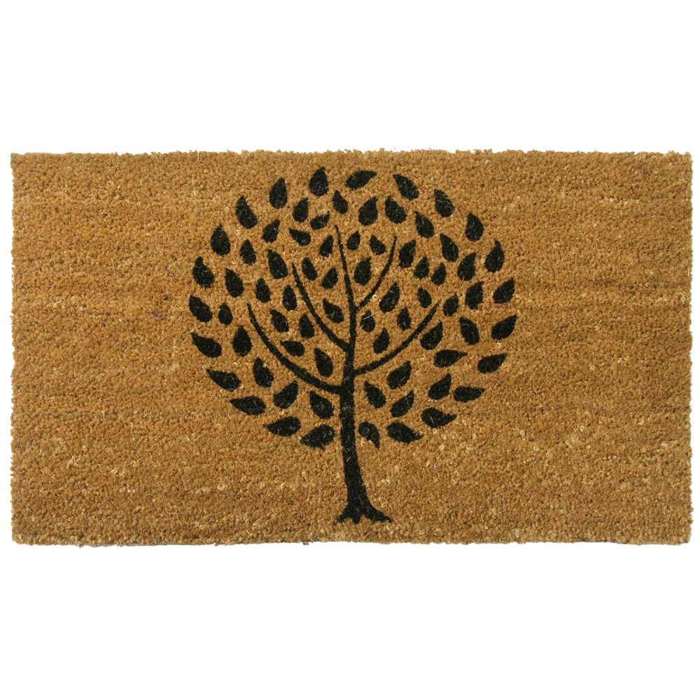 Rubber-Cal"Modern Landscape" Contemporary Doormat, 18 by 30-Inch