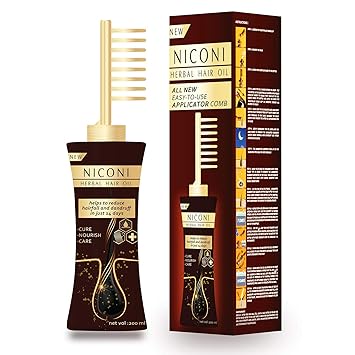 Buy Niconi Herbal Hair Oil Helps Stop Hairfall And Remove