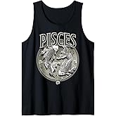 Zodiac Sign Pisces Tank Top