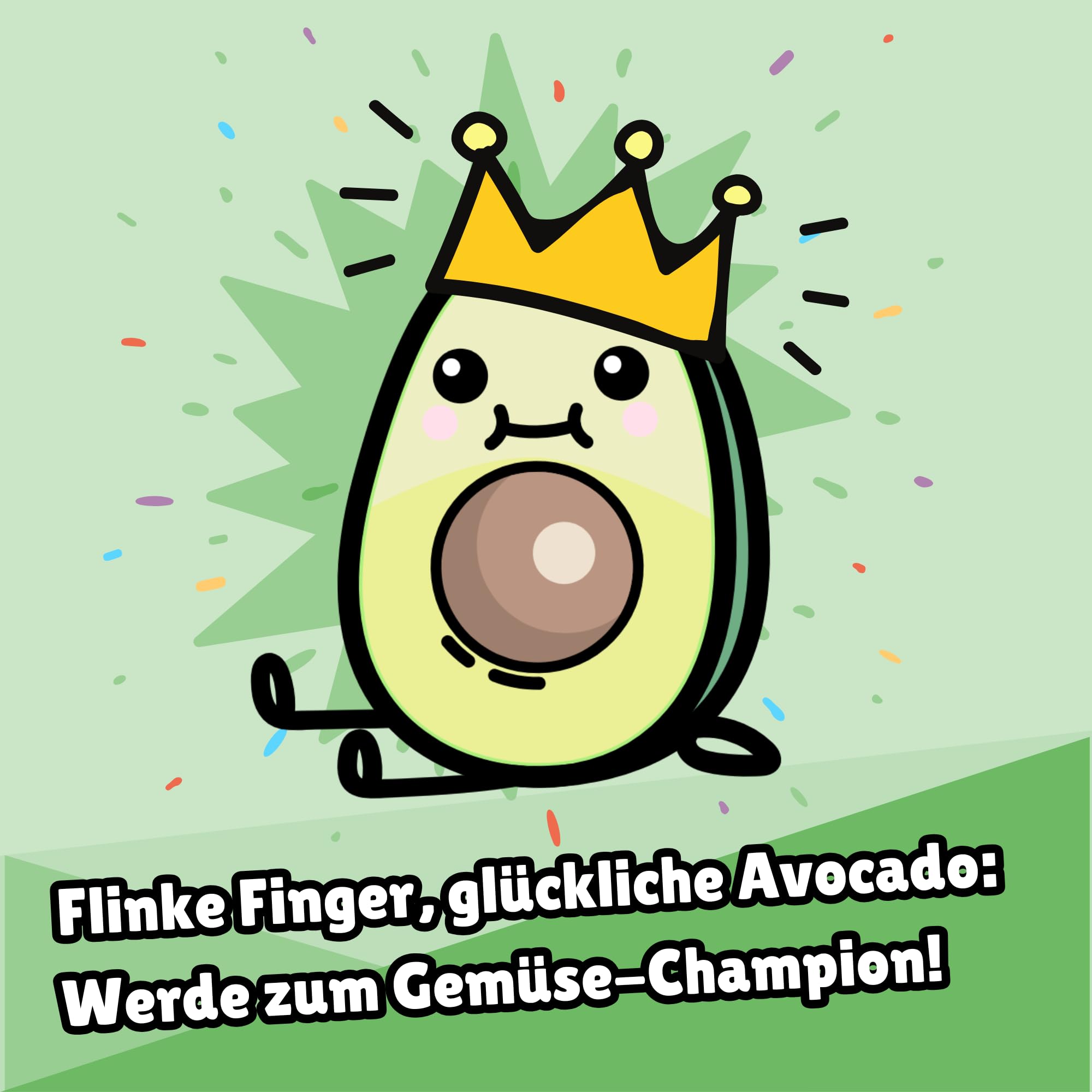 TADU Potato Tomato • Schnelles Kartenspiel für Kinder und Erwachsene • Reisespiel • Gesellschaftsspiel für Familien • Spiel ab 6 Jahren • 2-4 Spieler • 30 Minuten 5