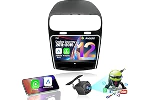 FORTDOWS 5GWiFi Android Car Stereo Radio for Dodge Journey 2011-2019, 9-inch(1280 * 800) IPS Touchscreen Head Unit, GPS/Bluetooth/DSP/FM/RDS/1080P Backup Camera