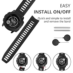 MYSNBKN Compatible with Garmin Instinct Band, Soft