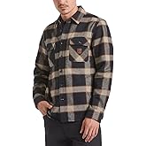 Brixton Bowery Heavyweight Flannel Shirt - Black/Cream