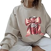 Pink Bow Soda Shirt Vintage Cute Soda Coquette Sweater Trendy Soda Tee Christmas Soda Lover Gift