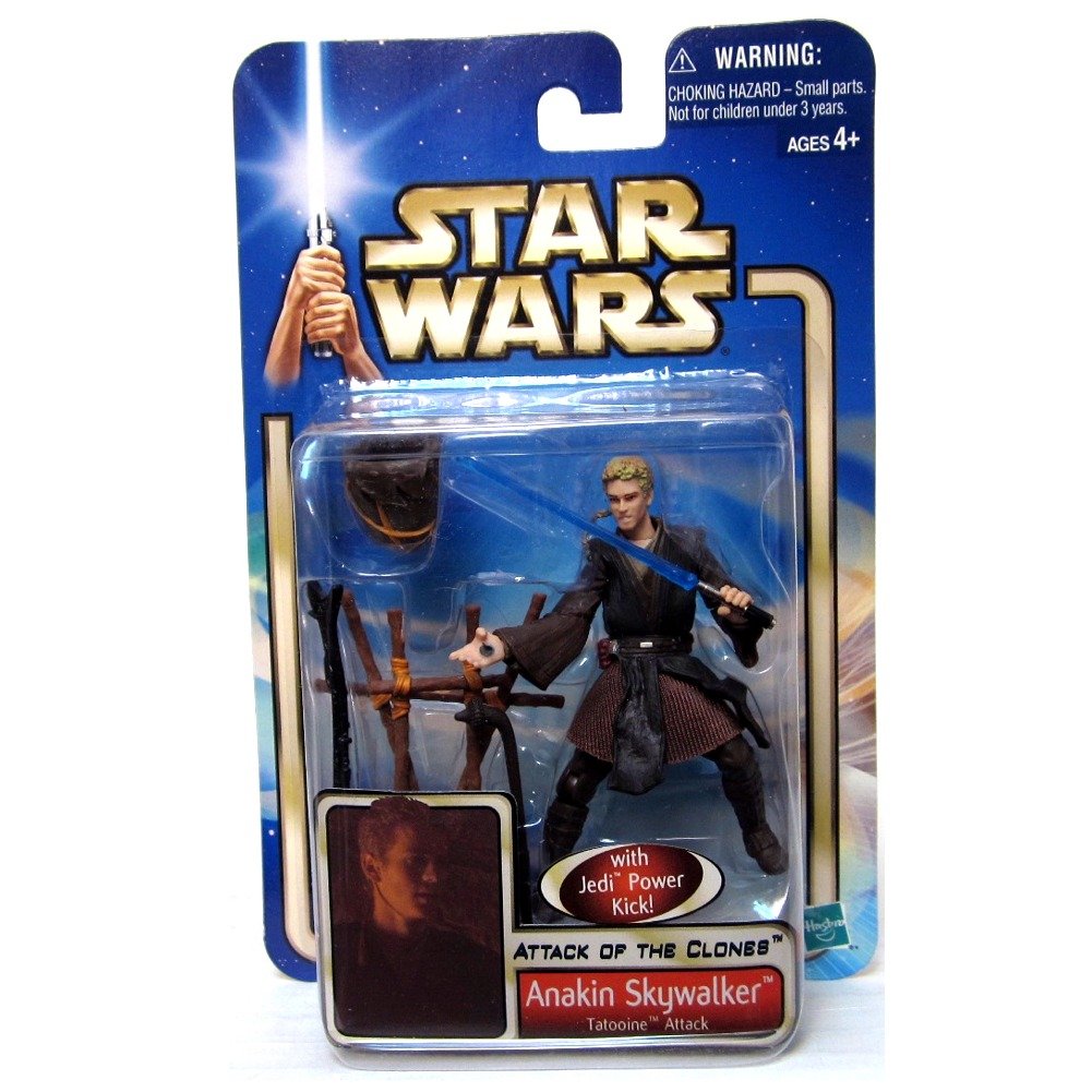 Star Wars Episode 2 Anakin Skywalker Tatooine Attack Action Figure