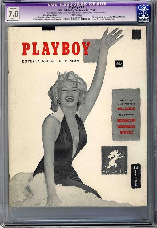 1953 Marilyn Monroe Nude Playboy Cover First Issue Everything Else Amazon Com