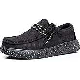 Apakowa Kids Boys Girls Loafers Slip-On Lightweight Comfortable Shoes (Toddler/Little Kid/Big Kid)