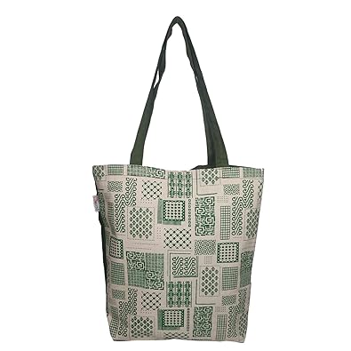 ELITTO Multi-Purpose Canvas Printed Ladies Tote Bag - EL09-07