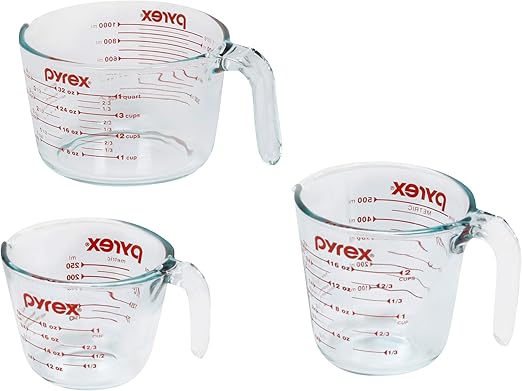 Glass Measuring Cup Set
