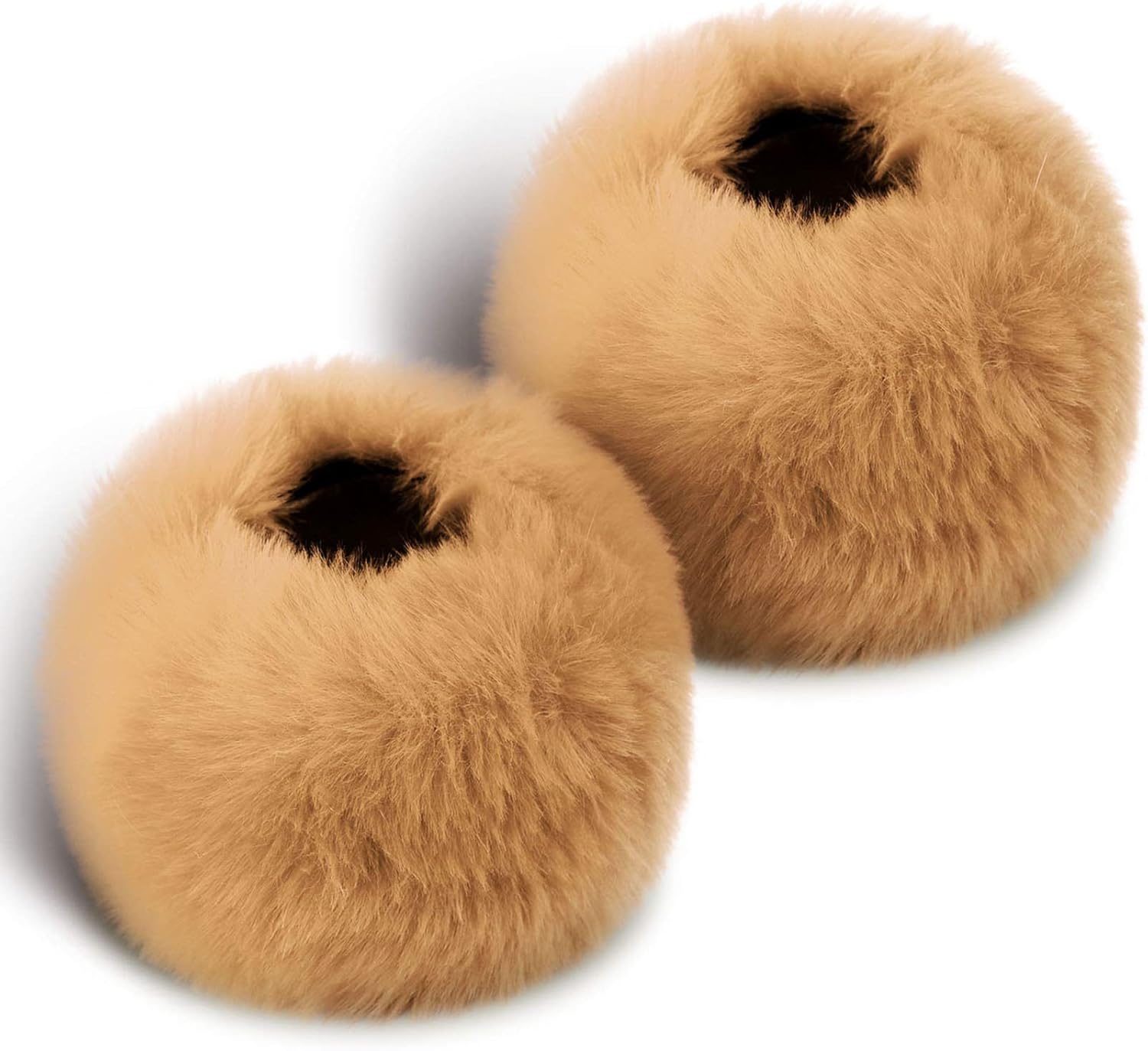 Simplicity Faux Fur Costume Wrist Band Ring Cuff Fuzzy Arm Warmers, White at  Women’s Clothing store: Running Gloves