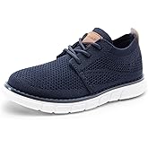 Bruno Marc Boy's Mesh Sneakers Oxfords Casual Dress Lace-Up Lightweight Walking Shoes