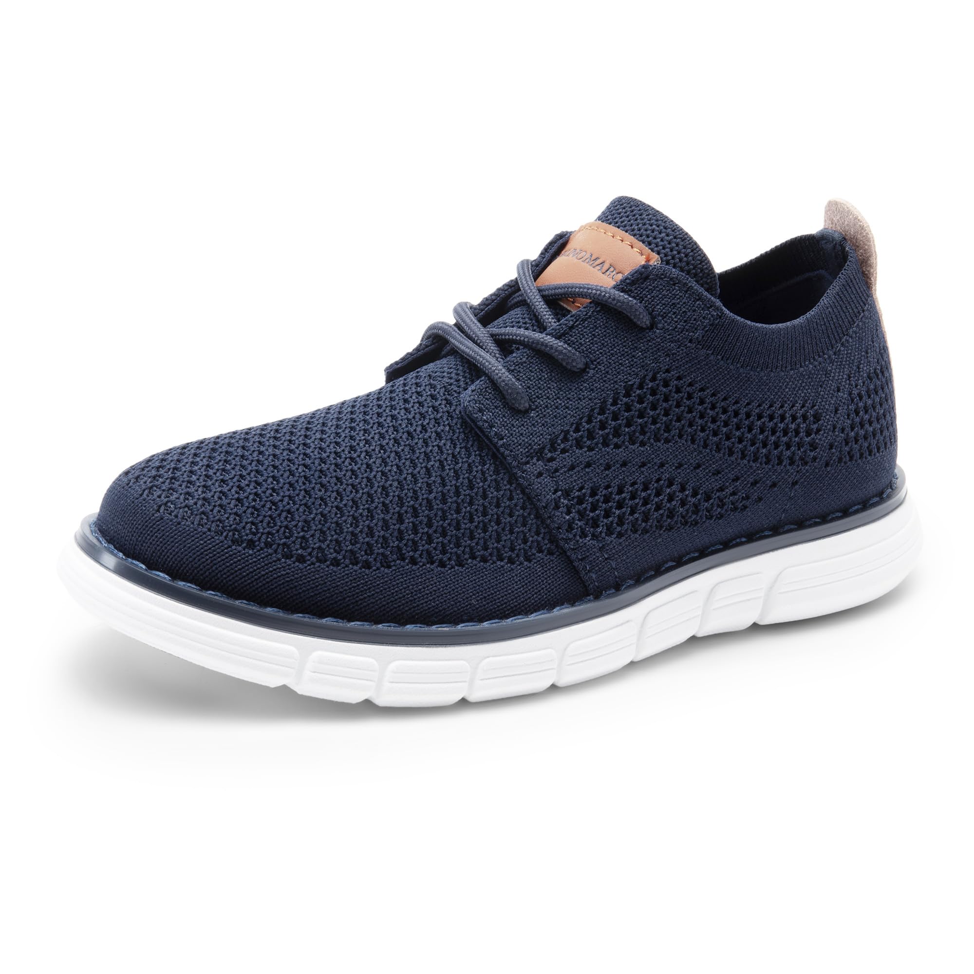 Photo 1 of Bruno Marc Boy's Mesh Sneakers Oxfords Casual Dress Lace-Up Lightweight Walking Shoes,Size 11 Little Kid,Navy,SBOX2503K
