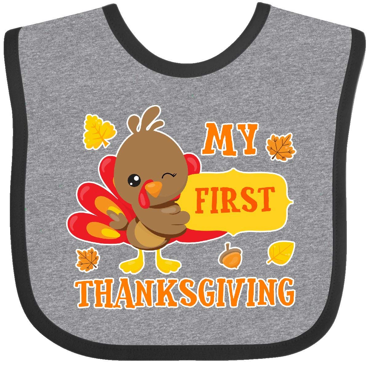thanksgiving baby bib