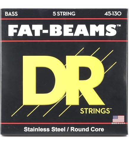 DR ベース弦 5弦 FAT-BEAMS ステンレス .045-.125 FB5-45 i8my1cf Amazon.com: DR Strings FAT-BEAM Bass Guitar Strings (FB5-45