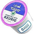 Keurig Compatible Cleaning Pods. 8 Rinse Pods Cleaner Kit. Eco Friendly, Removes Stale Coffee Residue & Stains. Keurig 1.0 &