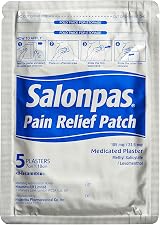 Salonpas Pain Relief Patch 5 Pack Medicated Plaster for Joint Muscle Pain view 3