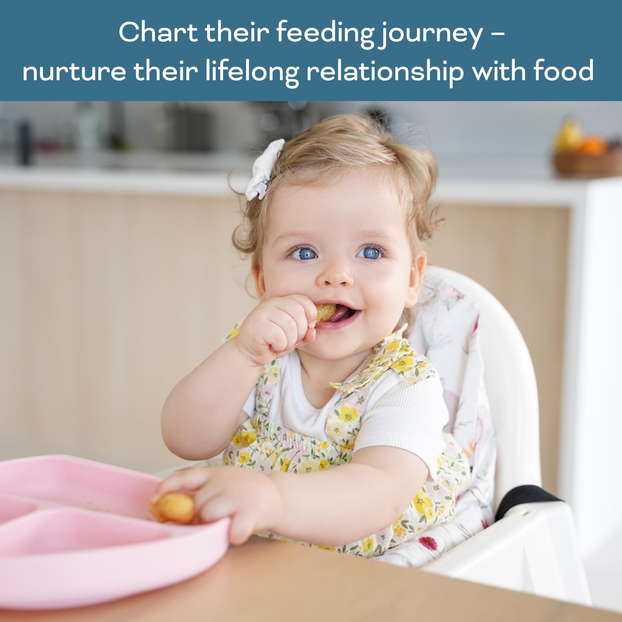 Nibble and Rest Baby's First Foods Tracker Fridge Magnet, Dry Erase Activity Poster, Daily Food Log, 101 Before One, Baby Food Chart/Checklist 25x35cm