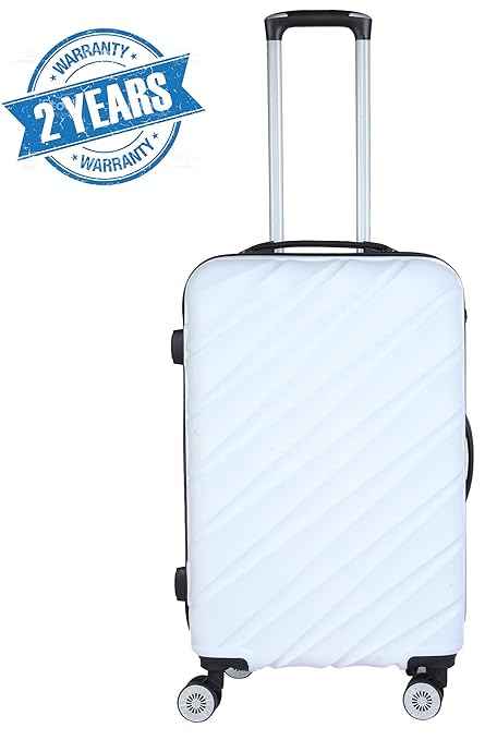 3G Combat 8018 Series ABS 20-inch Blue 4Wheel Hard Sided LuggageTrolley Suitcase