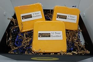 CHEESERS Wisconsin Aged Cheddar Cheese Box (4, 8oz blocks)