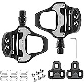 WOWSPORT Road Bike Pedals Self-Locking Clipless Pedals with Look Keo Nylon Composite Bike Pedals