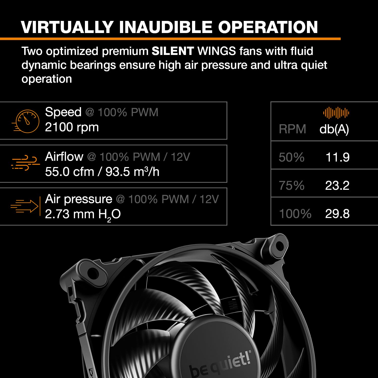 be quiet! Dark Rock Pro 5 Quiet Cooling CPU Cooler | Immensely High Airflow | 7 high-Performance Copper Heat Pipes | Speed Switch | Thermal Grease | BK036