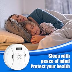 3-Pack Carbon Monoxide Detectors，Smoke