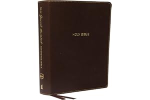 NKJV, Journal the Word Reference Bible, Leathersoft, Brown, Red Letter, Comfort Print: Let Scripture Explain Scripture. Reflect on What You Learn.