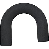 MABIS Foam Hand Grip Replacement for Standard Handle Canes, Thick Cushioned Foam, Black