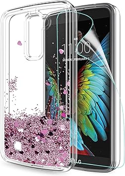 2018 Gel Tpu lisa Funda para LG K10 Protector de cristal