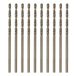 HARFINGTON 10pcs Cobalt Jobber Drill Bits 1.5mm