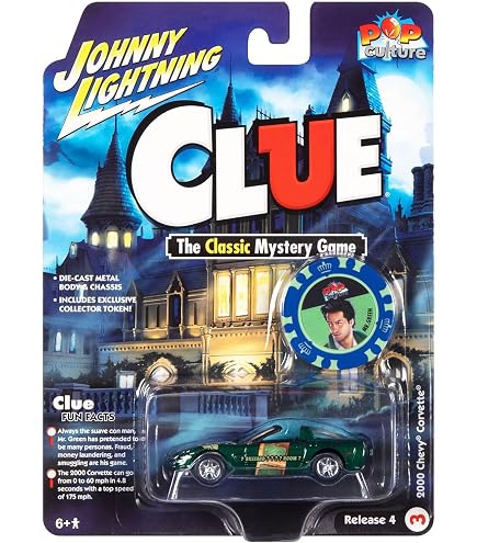 Amazon.com: Johnny Lightning - Vintage Clue - 1951 Hudson Hornet