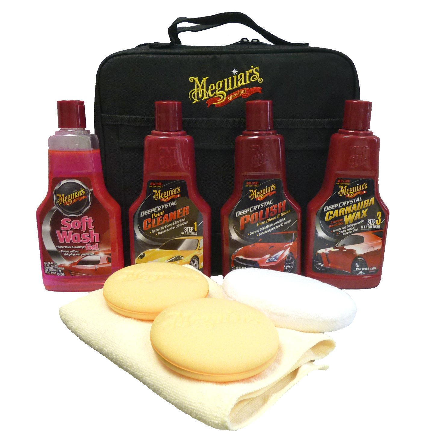 Meguiar's Deep Crystal Car Care Paint Protection Kit Amazon.co.uk Car & Motorbike