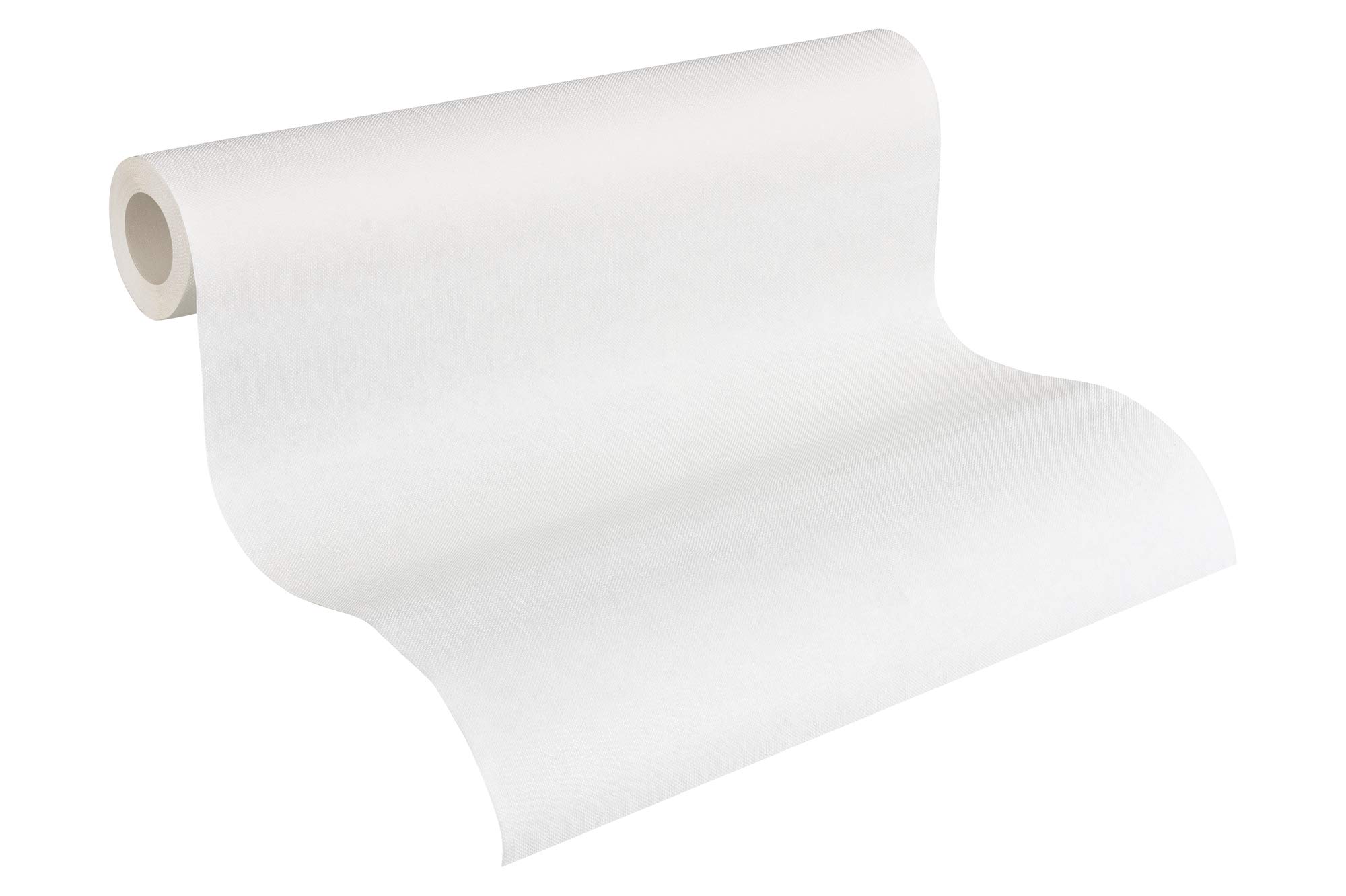 A.S. Création paintable Non-Woven Wallpaper, Plain red, 10.05 m x 0.53 m, Made in Germany, 965615 9656-15.