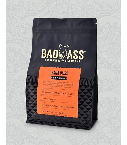Amazon.com : Bad Ass Coffee of Hawaii Signature Blend Volcanic Roast, Very  Dark, Single-Serve Cups, 12-pack : Grocery & Gourmet Food