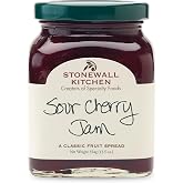 Stonewall Kitchen Sour Cherry Jam, Sour Cherry Preserves, 12.5 Ounces