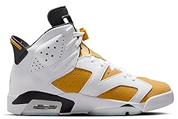 NIKE Men's Jordan 6 Yellow Ochre Size 12