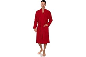 TowelSelections Mens Robe, Cotton Terry Cloth Bathrobe, Soft Bath Robe for Men