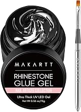 Makartt Nail Rhinestone Glue Gel Kit 15g Super Adhesive for Gems Crystal Stones view 9
