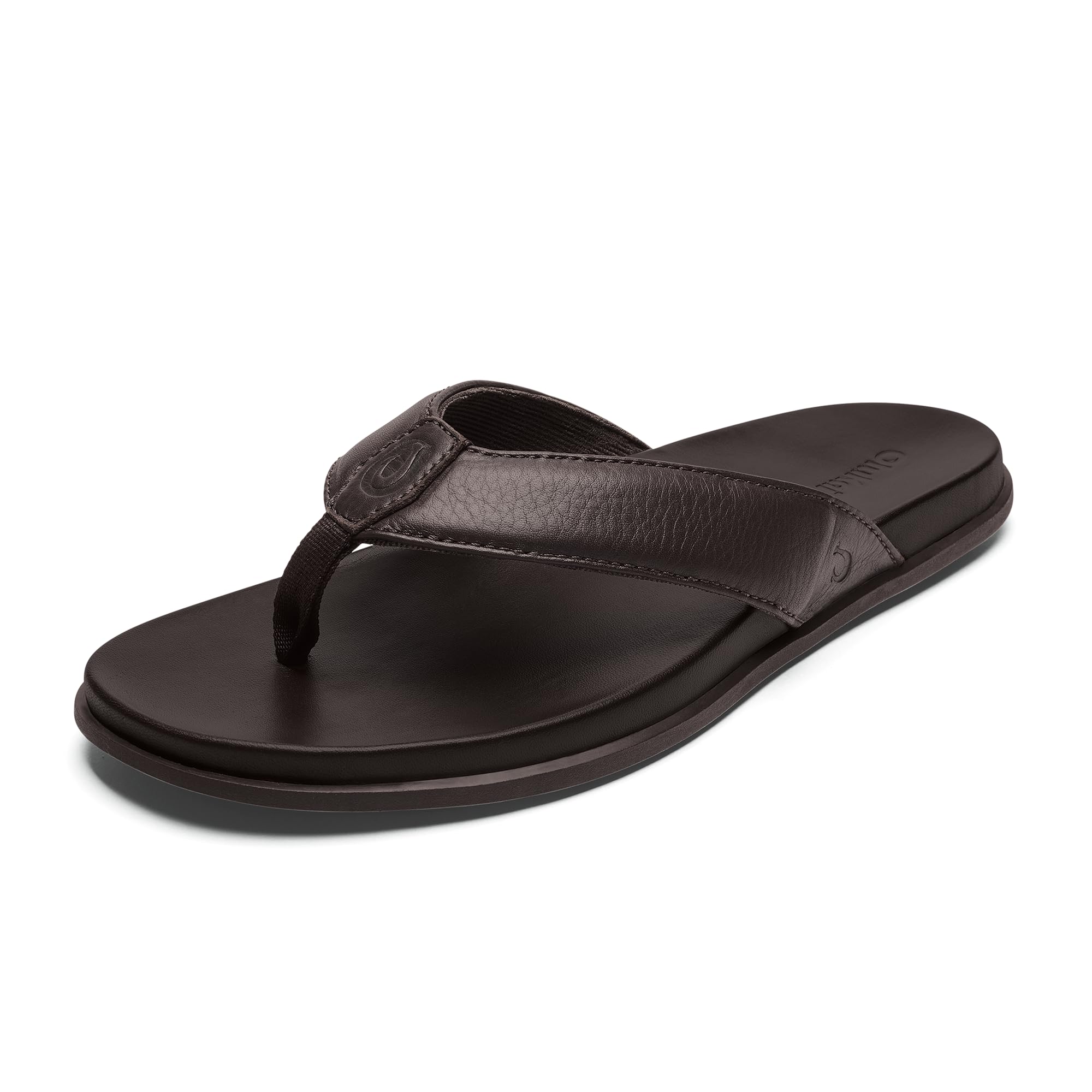 OLUKAI Olali Men's Leather Sandals, Versatile