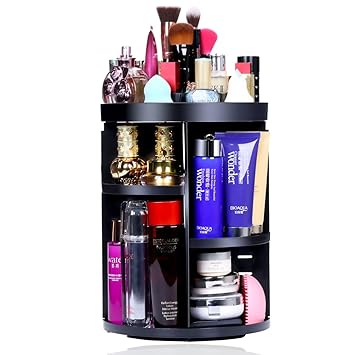 Amazon Com Aspior Bathroom Organizer 360 Rotating Cosmetic