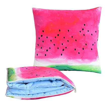 Amazon Com Bluehills Decorative Soft Cozy Couch Pillow Blanket