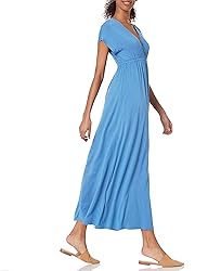 Amazon Essentials Women's Waisted Maxi Dress