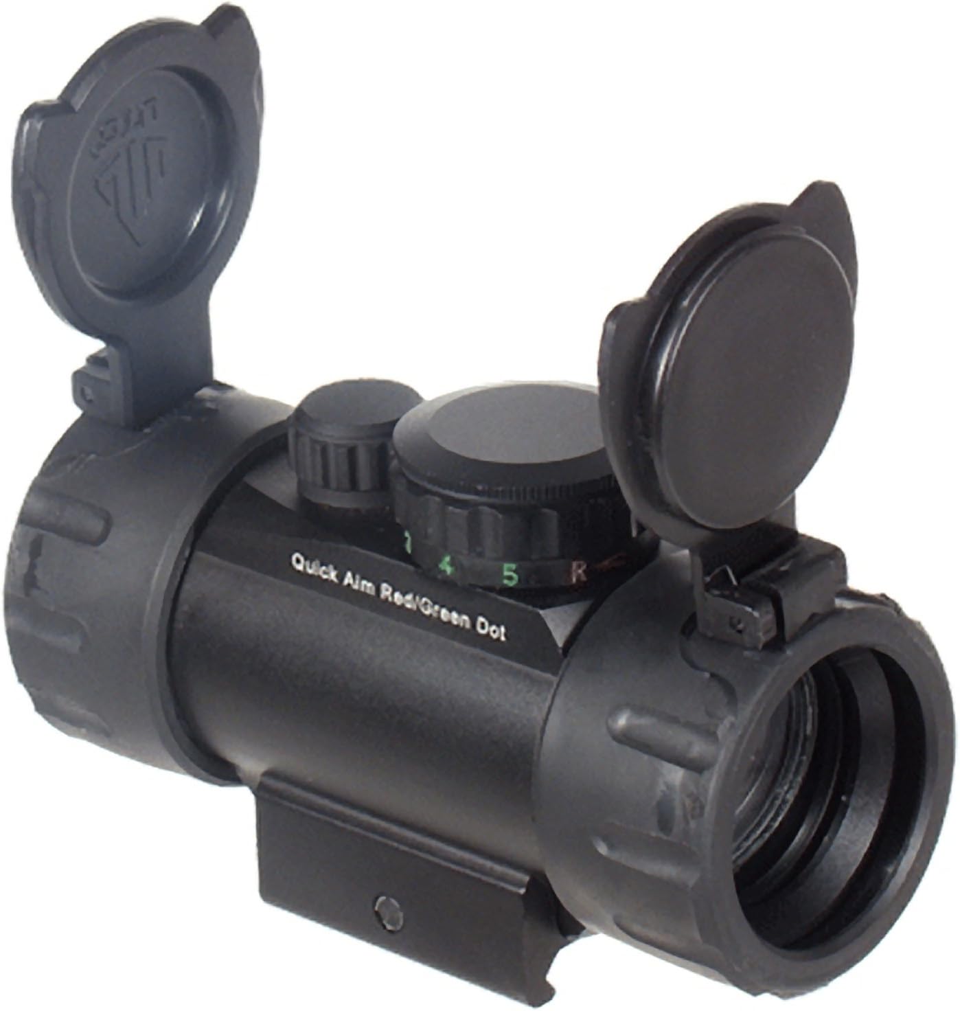 UTG 3.8" ITA Red/Green Circle Dot Sight w/Integral QD Mount : Airsoft Gun Scope Mounts : Sports & Outdoors