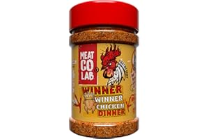 Angus & Oink | Winner Winner Chicken Dinner Rub | MVP of Poultry Seasoning | Perfect for Roast Chicken & Wings | Gluten-Free | 220g
