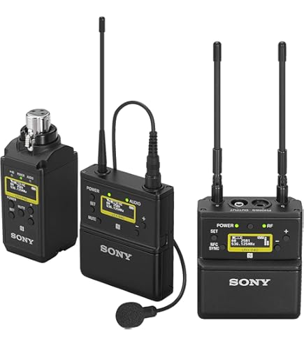 Amazon.com: Sony UWP-D, 1 Wireless Microphone System, Black, One