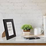 Fabian Clarke London 7x5 Modern Black Wooden Frame with 6x4 Mount view 7