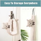 Marwood Cat Themed Under Door Draft Excluder 96cm Khaki view 7